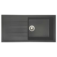 GRANISIL Vivaldi 1000.0 Nero - Granite Sink
