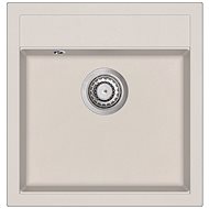 AQUASANITA Tesa 490 Alba - Granite Sink