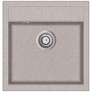 AQUASANITA Tesa 490 Beige - Granite Sink