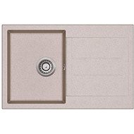 AQUASANITA Tesa 780.0E Beige - Granite Sink
