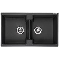 REGINOX Amsterdam 860.2, Black - Granite Sink