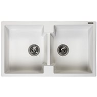 REGINOX Amsterdam 860.2, White - Granite Sink