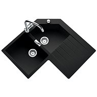 LUISINA EVIER 840.20ER, Black - Granite Sink