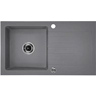 DEANTE Zorba 760.0E Grey Metallic - Granite Sink