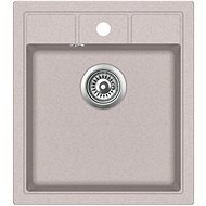 AQUASANITA Nova 460E Beige - Granite Sink