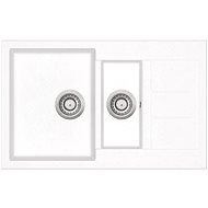 Aquasanita Tesa 800.15E Alba - Granite Sink
