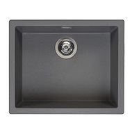 REGINOX Amsterdam 560 Grey metallic (silvery) - Granite Sink