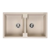 REGINOX Amsterdam 860.2 Caffe metallic (silvery) - Granite Sink