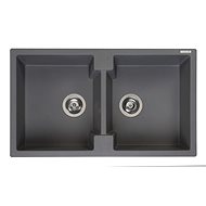 REGINOX Amsterdam 860.2 Grey metallic (silvery) - Granite Sink