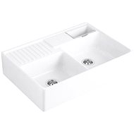 VILLEROY & BOCH Double 895.2 White ceramic - Ceramic Sink