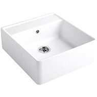 VILLEROY & BOCH Single 595 White ceramic - Ceramic Sink
