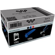 System Leveling - application SET 100/100/1 - 0,5mm, carton - Clamp Spacers