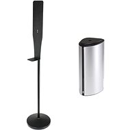 DONNER TRAY with Drip Black + DONNER DROP (Foam) Silver - Disinfection Stand