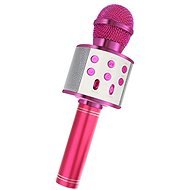 WSTER WS-858 tmavo ružový - Detský mikrofón