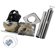 HARVIA Sauna chimney WHP1500 Steel - SET, chrome - Sauna Chimney