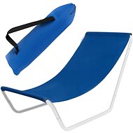 Iso Lehátko plážové, rozkládací, modré - Plážové lehátko