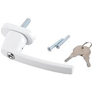 Iso Trade Lockable balcony handle white - Door Handle