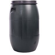 J. A. D. TOOLS Water barrel with lid, 220 l - Barrel