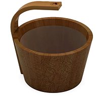 SAWO Sauna bucket with handle 4 l, cedar - Sauna Bucket