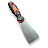 Alum Stainless steel spatula with rubber ergonomic handle 2" - Putty Knife