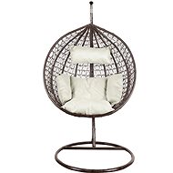 Aga Hanging armchair Orta Brown, beige - Hanging Chair