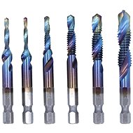 HurtDex Sada profesionálních ocelových vrtáků pro kov i dřevo 6 ks - Drill Set