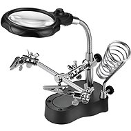 Bigstren Magnifying glass holder - third hand with LED light 1912 - Magnifying Glass
