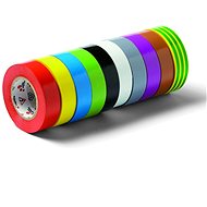 Schüller Eh'klar 10 ks elektroizolačních pásek VOLT, 10 barev, 15 mm × 10 m - Electrical Tape