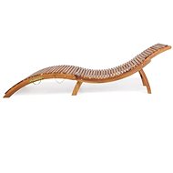 Nature Garden deckchair, folding Anitta, acacia - Garden Lounger