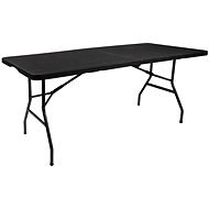 Gardlov 12280 Skladací stôl 180 × 74 cm, čierny - Záhradný stôl