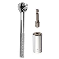Alum Set ratchet + socket wrench + nut and bolt tightening nut - Ratchet 