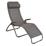 DOPPLER Garden lounger Phönix, grey - Garden Lounger