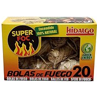 Hidalgo Solid wood wool lighter, 20 pcs - Firelighter