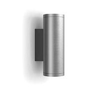 Philips Hue Appear White and colour Ambiance Outdoor Wall Light, Stainless Steel - Ceiling Light