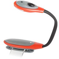 Verk 01682 Practical LED lamp with clip red - Clip On Light