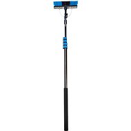 Heissner Telescopic cleaning brush for solar panels with water connection, length 460 cm - Scrubbing Brush