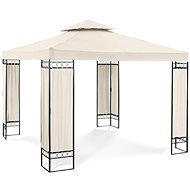 Uniprodo Garden gazebo / folding tent 3 × 3 × 2,6 m cream - Garden Gazebo