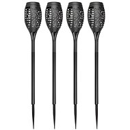 Gardlov 23560 Garden solar torch 12 LED, 3.7 V , 51 cm, 4 pcs - Garden Lighting