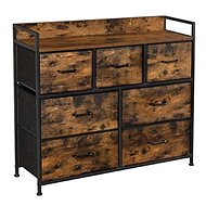 SONGMICS Industrial chest of drawers 98 × 28,5 × 85 cm - Chest of Drawers