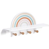 ZELLER Children's wall hanger rainbow 48 × 12 × 22 cm - Coat Hanger