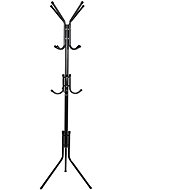Ruhhy 23815 Standing coat rack 175 × 42 cm, black - Coat Hanger