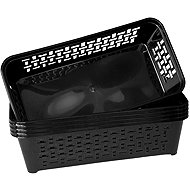 DuraHome Basket Domino 1, black, 5 pcs - Small Basket