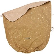 Pinkie Blanket with drawstring Shine Gold Camel - Blanket