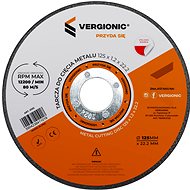 Vergionic 0192 Metal Cutting Wheel 125 mm, 5 pcs - Cutting Disc