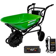 PROCRAFT Cordless wheelbarrow PWB260, 260 kg / 100 l - Construction wheelbarrow