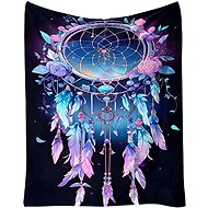 Excellent Microplush warm blanket 150 × 200 cm Dreamcatcher purple - Blanket