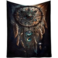 Excellent Microplush warm blanket 150 × 200 cm Dreamcatcher brown - Blanket