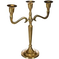 ATMOSPHERA Golden candle holder for 3 narrow candles - Bottle Caddy