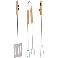 DOCHTMANN Grilling tools set 3 pcs BBQ, wood - Grill Set