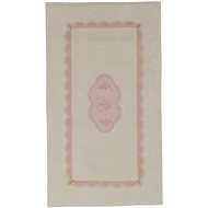 Soft Cotton Bouquet 50 × 90 cm, cream - Bath Mat